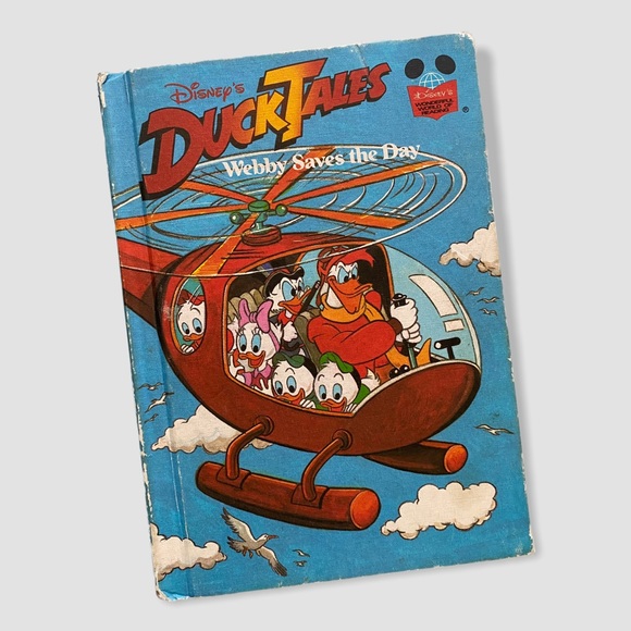 80s Disney Book: “Duck Tales: Webby Saves the Day”